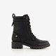 Dames veterboots zwart