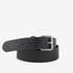 Leren heren riem zwart