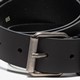 Leren heren riem zwart