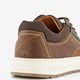 Leren heren veterschoenen cognac