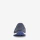 Leren heren instappers blauw
