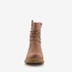Dames enkellaarsjes cognac