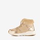 Gevoerde hoge meisjes sneakers goud