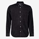Corduroy overhemd zwart