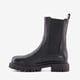 Leren dames Chelsea boots zwart
