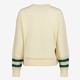 Gebreide dames trui beige