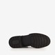 Dames metallic veterboots grijs