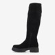 Hoge dames stretch boots zwart