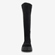 Hoge dames stretch boots zwart