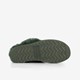 Dames pantoffels met lamsvacht groen