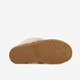 Dames pantoffels met lamsvacht cognac