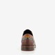 Leren heren veterschoenen cognac