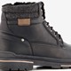 Heren veterboots zwart
