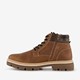 Heren veterboots bruin/cognac
