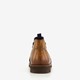 Leren herenschoenen cognac bruin