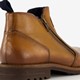 Leren herenschoenen cognac bruin