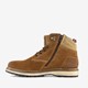 Heren veterboots cognac