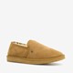 Hush Puppies suede pantoffels met merino wol