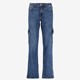 Dames cargo jeans donkerblauw