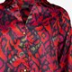 Dames blouse met print rood