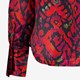 Dames blouse met print rood