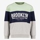 Regular fit jongens sweater grijs blauw