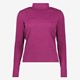 Dames top met structuur roze