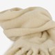 Dames sjaal met franjes beige