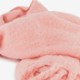 Dames sjaal met franjes roze