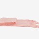 Dames sjaal met franjes roze