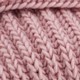Gebreide meisjes sjaal met pompons roze