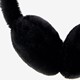 Fluffy meisjes oorwarmers zwart