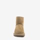 Hoge gevoerde dames pantoffels taupe