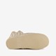 Gebreide pantoffels met voering beige