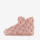Fluffy dames sloffen roze