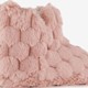 Fluffy dames sloffen roze