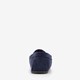 Heren mocassin pantoffels blauw