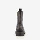 Dames veterboots zwart