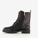 Dames veterboots zwart