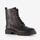 Dames veterboots zwart