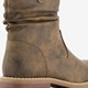 Dames enkellaarsjes kaki