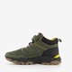 Hoge jongens sneakers kaki groen