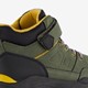 Hoge jongens sneakers kaki groen