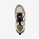 Dames dad sneakers beige goud
