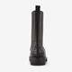 Dames croco chelsea boots zwart