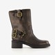Dames biker boots bruin
