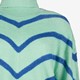 Dames trui met strepen blauw