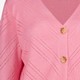Gebreid dames vest roze