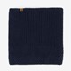 Gebreide jongens colsjaal blauw