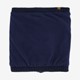 Gebreide jongens colsjaal blauw